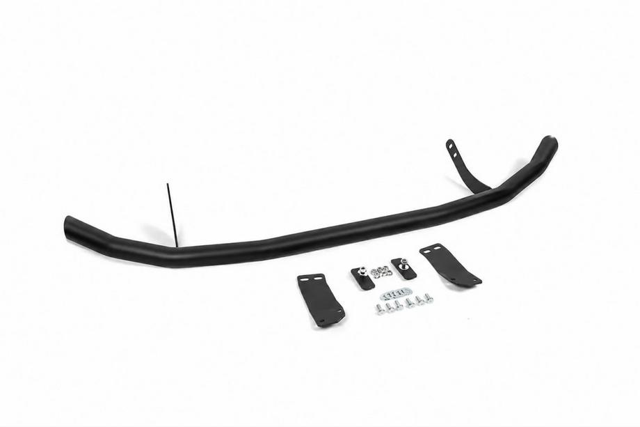 Kia Sorento I BL 2002-2009 Protectie Fata ST008 Negru (Otel Inoxidabil) Foto 2