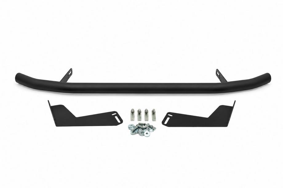 Renault Master 2011-2023 Protectie Fata ST008 Negru (Otel Inoxidabil) Image