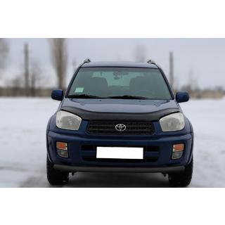 Protectie Fata ST008 Negru (Otel Inoxidabil) Toyota Rav 4 2001-2005 foto 1