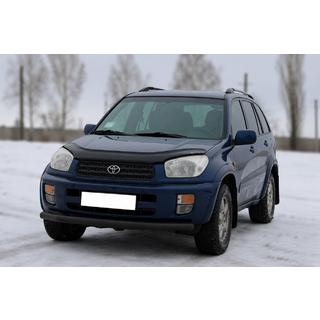 Protectie Fata ST008 Negru (Otel Inoxidabil) Toyota Rav 4 2001-2005 foto 3
