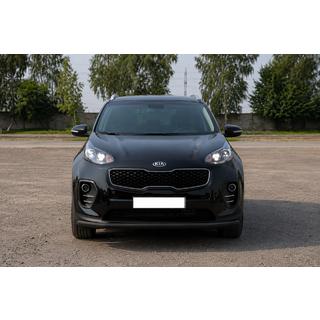 Protectie Fata ST008 Negru (Otel Inoxidabil) Kia Sportage 2015-2021 foto 3