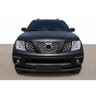 Bull bar fata ST008-2 Black (inox)