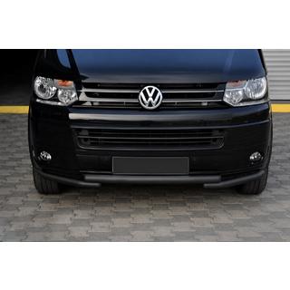 Bara de protectie fata ST009 Greyder Black (inox) Volkswagen T5 2010-2015