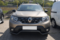 Renault Duster 2008–2017 Bara de protectie fata ST012 Black (inox) foto 1