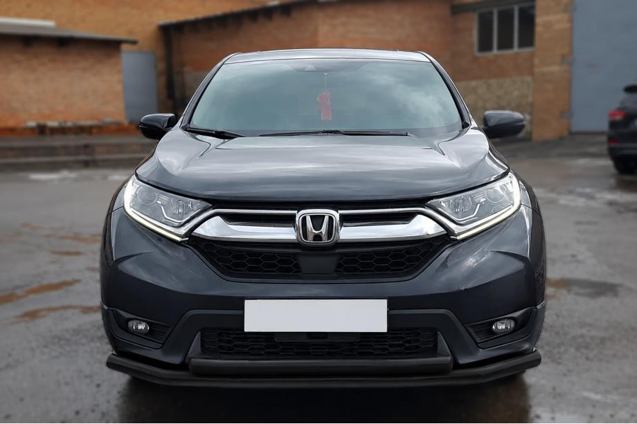 Honda CRV 2017-2022 Bullbar fata ST014 Black (2016-2019, inox) Foto 1
