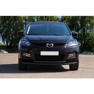 Protectie Fata ST014 Negru (Otel Inoxidabil) Mazda CX-7 2006-2012 foto 2