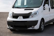 Renault Trafic 2001–2015 Protectie Fata ST014 Negru (Otel Inoxidabil) foto 3