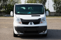 Renault Trafic 2001–2015 Protectie Fata ST014 Negru (Otel Inoxidabil) foto 4