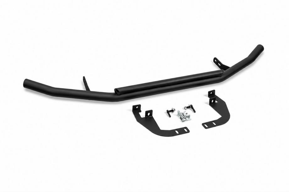 Mitsubishi Pajero Sport 2008-2015 Protectie Fata ST014 Negru (Otel Inoxidabil) Foto 3
