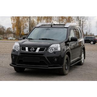 Protectie frontala tip bullbar ST014 Black (inox) foto 1