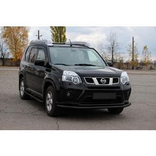 Protectie frontala tip bullbar ST014 Black (inox) foto 2