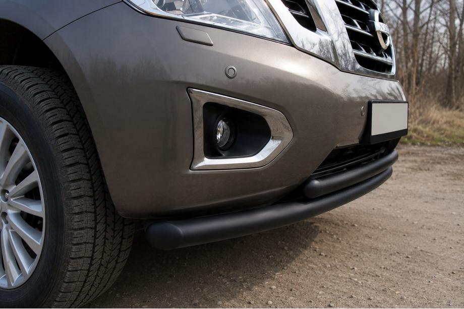 Toyota Rav 4 2013-2018 Protectie frontala tip bullbar ST014 Black (inox) Foto 1