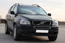 Volvo XC90 2002-2014 Protectie frontala tip bullbar ST014 Black (inox) foto 3