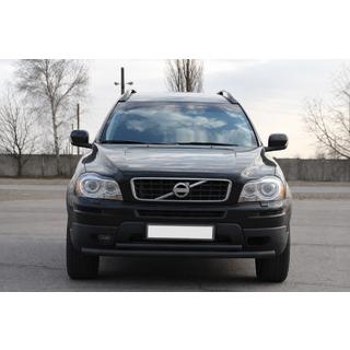 Protectie frontala tip bullbar ST014 Black (inox) Volvo XC90 2002-2014 foto 1