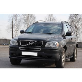 Protectie frontala tip bullbar ST014 Black (inox) Volvo XC90 2002-2014 foto 2