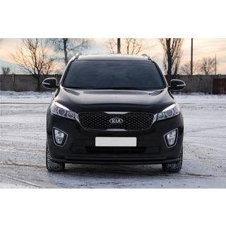 Bullbar fata ST014 60/42 mm Black (inox) Kia Sorento III UM 2014-2020 foto 3