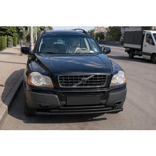 Protectie fata ST014-2 Black (inox) Volvo XC90 2002-2014 foto 2