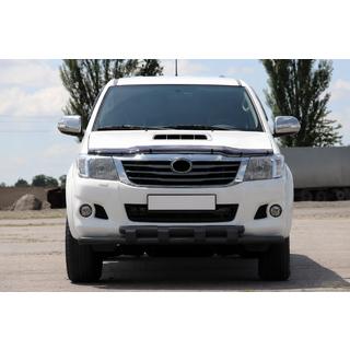 Bull bar fata ST015 Black (inox) Toyota Hilux 2006-2015 foto 1