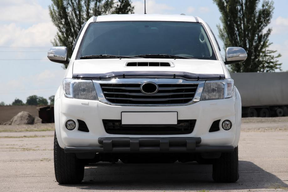 Toyota Hilux 2006-2015 Bull bar fata ST015 Black (inox) Foto 1