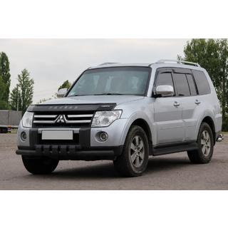 Bull bar fata ST015 Black (inox) Mitsubishi Pajero Wagon III 1999-2006 foto 1