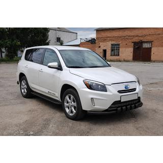 Bull bar fata ST015 Black (inox) Toyota Rav 4 2006-2013 foto 2