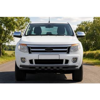 Bull bar fata ST016 Black (otel inoxidabil) Ford Ranger 2011–2022 foto 1