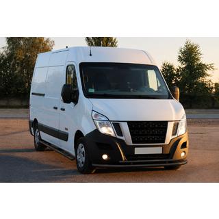 Bull bar fata ST016 Black (otel inoxidabil) Opel Movano 2010-2021 foto 1