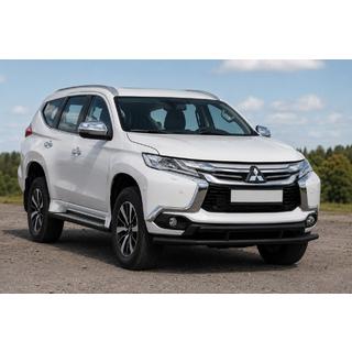 Bullbar fata ST016 Black (inox) Mitsubishi Pajero Sport 2015- foto 1
