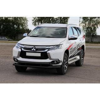 Bullbar fata ST016 Black (inox) Mitsubishi Pajero Sport 2015- foto 2