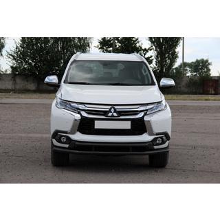 Bullbar fata ST016 Black (inox) Mitsubishi Pajero Sport 2015- foto 3