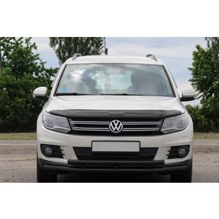 Bullbar fata ST016 Black (inox) Volkswagen Tiguan 2007-2016 foto 1