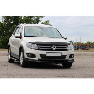 Bullbar fata ST016 Black (inox) Volkswagen Tiguan 2007-2016 foto 2