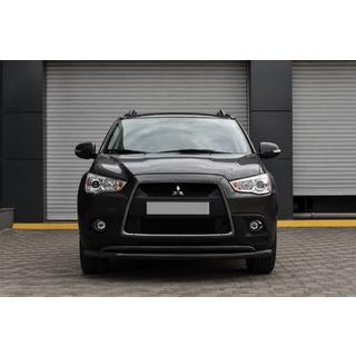 Bull bar fata ST017 Black (inox)