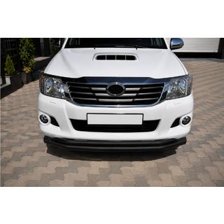 Bull bar fata ST017 Black (inox) Toyota Hilux 2006-2015 foto 1
