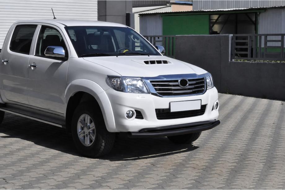 Toyota Hilux 2006-2015 Bull bar fata ST017 Black (inox) Foto 2