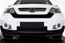 Honda CRV 2007-2011 Bull bar fata ST017 Black (inox) foto 1