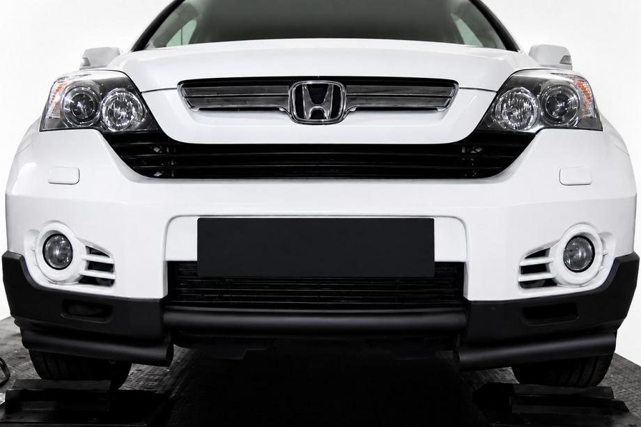 Honda CRV 2007-2011 Bull bar fata ST017 Black (inox) Image