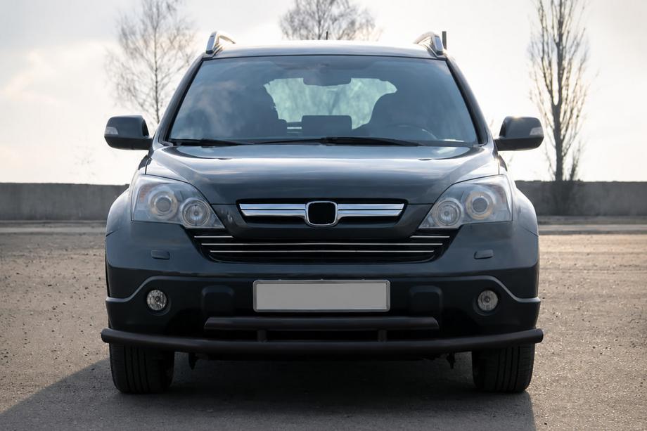 Honda CRV 2007-2011 Bull bar fata ST018 Black (inox) Image