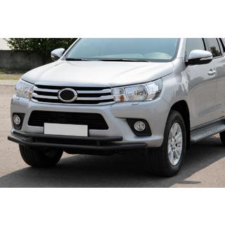 Bullbar fata ST018 Black (inox) Toyota Hilux 2015- foto 1