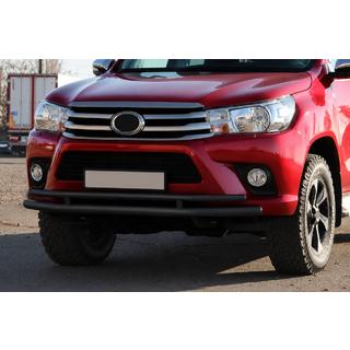 Bullbar fata ST018 Black (inox) Toyota Hilux 2015- foto 4