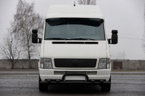 Volkswagen LT 1995-2006 Bullbar fata ST020 Black (inox) foto 1