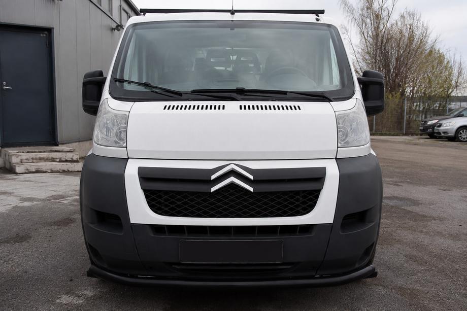Citroen Jumper 2007-2025 Bara de protectie fata ST008 Black (inox) Image