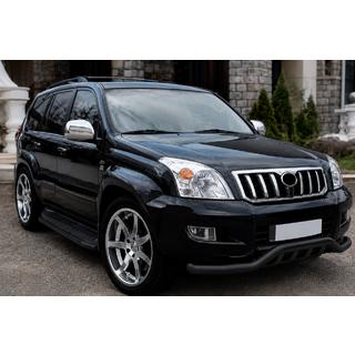 Bara fata ST011 Black (inox) Toyota Land Cruiser Prado 120 2002-2009