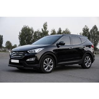Bara de protectie fata ST014 Black (inox) foto 2