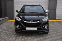 Hyundai IX-35 2010-2015 Bara fata ST014-1 Black (inox) foto 2