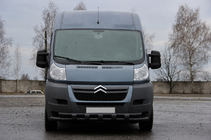 Fiat Ducato 2006-2025 Bullbar fata ST015 Black (inox) foto 1
