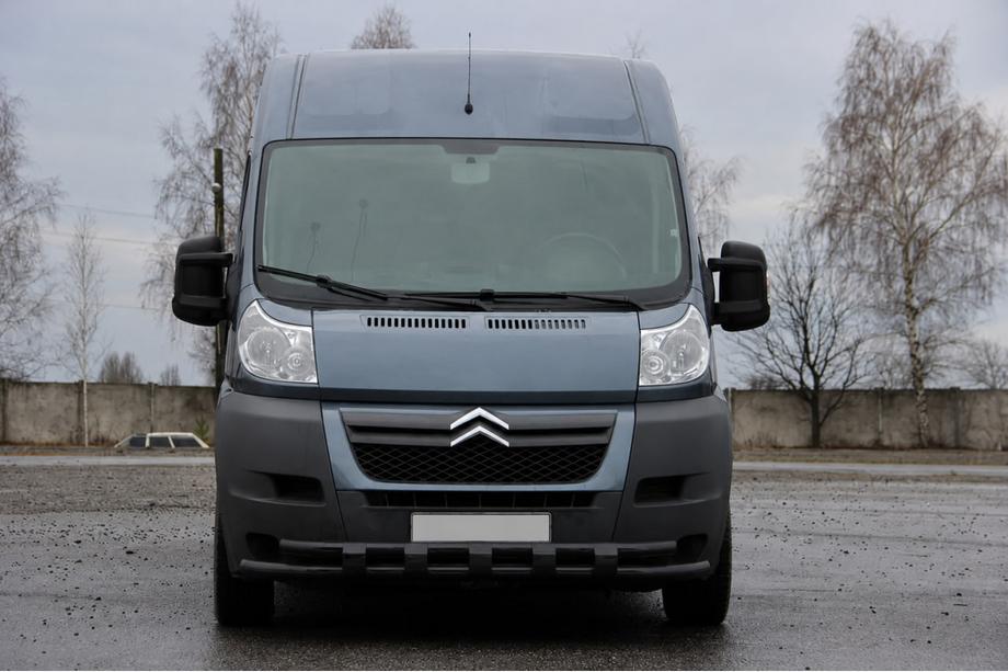 Fiat Ducato 2006-2025 Bullbar fata ST015 Black (inox) Image
