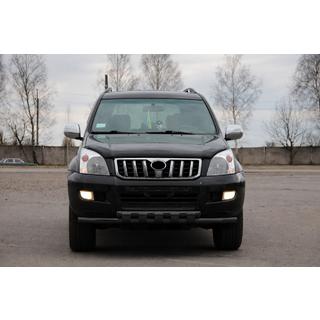 Bullbar fata ST015 Black (inox) Toyota Land Cruiser Prado 120 2002-2009 foto 1