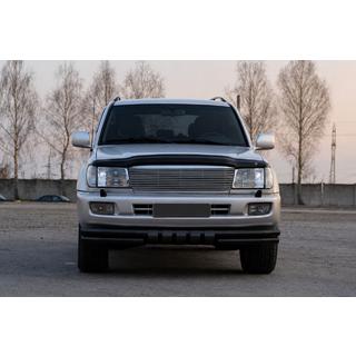Bullbar fata ST015 Black (inox) Toyota Land Cruiser 100 1998-2007 foto 1