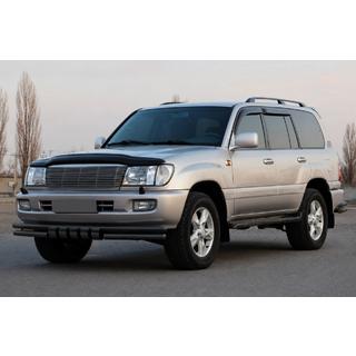 Bullbar fata ST015 Black (inox) Toyota Land Cruiser 100 1998-2007 foto 2